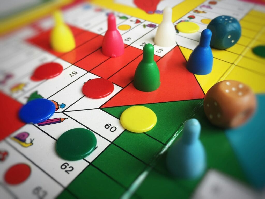 elevating your networking game: the power of positive club culture | colourful board game